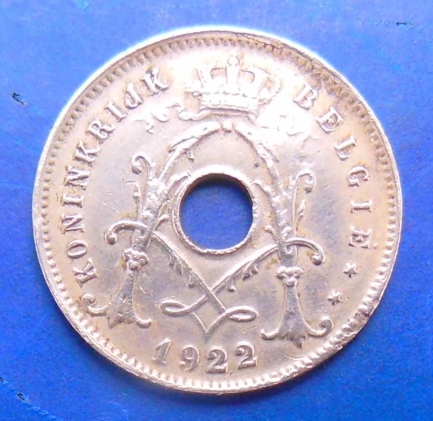 1922 5 centimen NL Albert 1er, Envoi, Métal, Monnaie en vrac