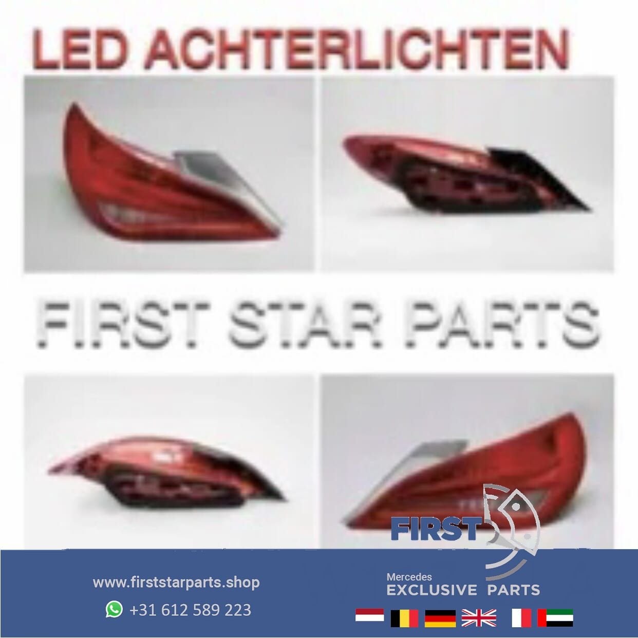 W117 C117 X117 CLA LED ACHTERLICHT LINKS CLA origineel Merce, Utilisé, -, -, Enlèvement ou Envoi