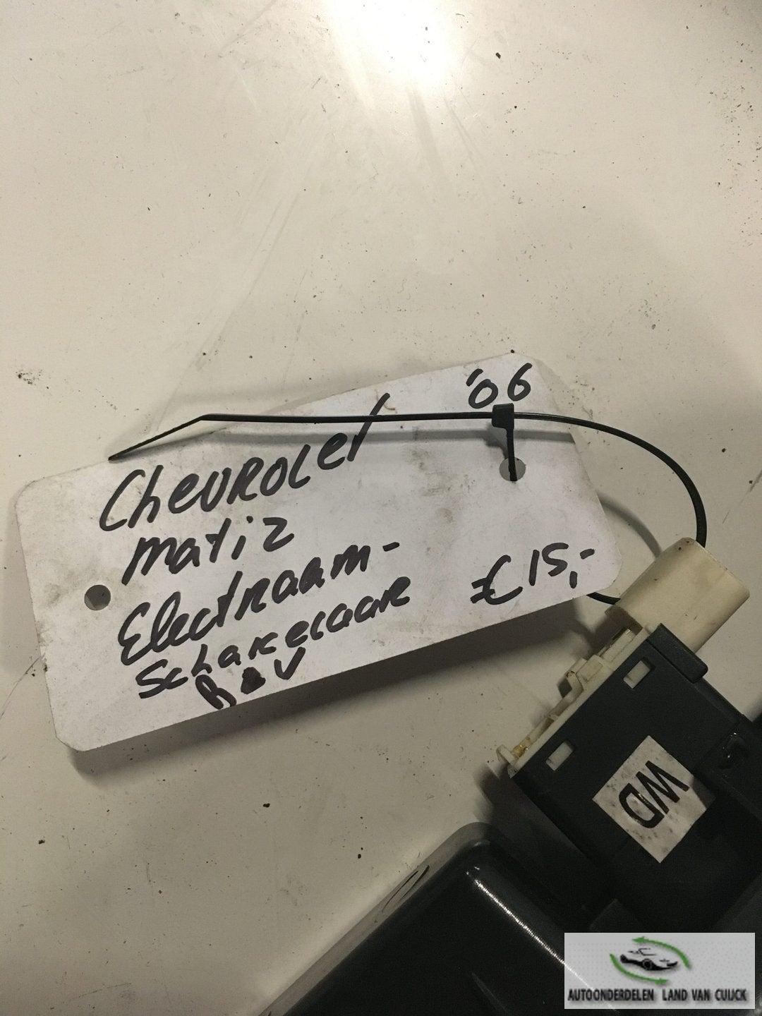 Chevrolet Matiz  2006 Raambedieningsschakelaar rechtsvoor, Gebruikt, -, -, Ophalen of Verzenden
