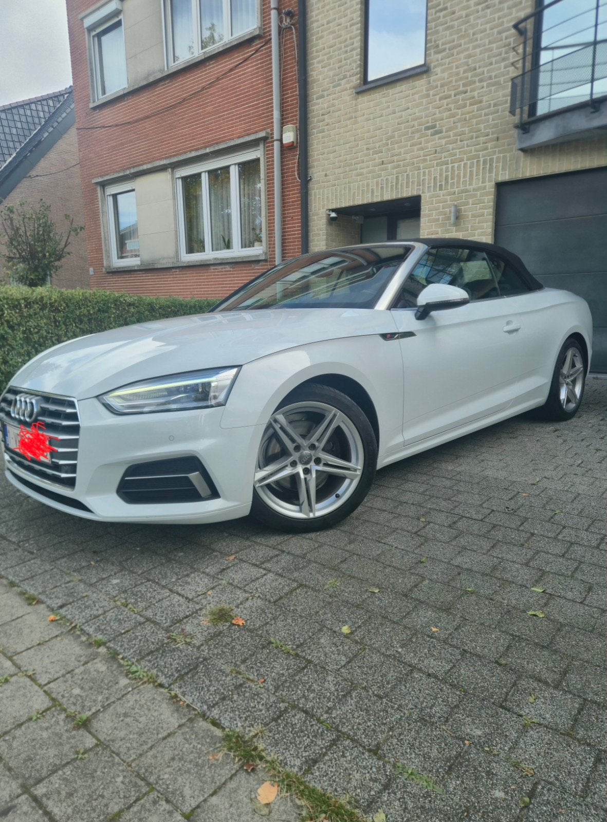 AUDI A5 2.0 TDI 150CV FULL OPTIONS, Auto's, Cabriolet, Diesel, Grijs, Particulier