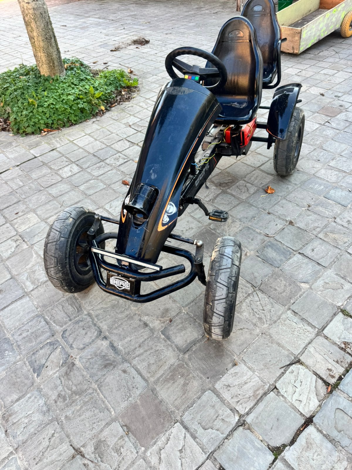 Berg skelter/go kart, Ophalen, Gebruikt, Berg, Duozit