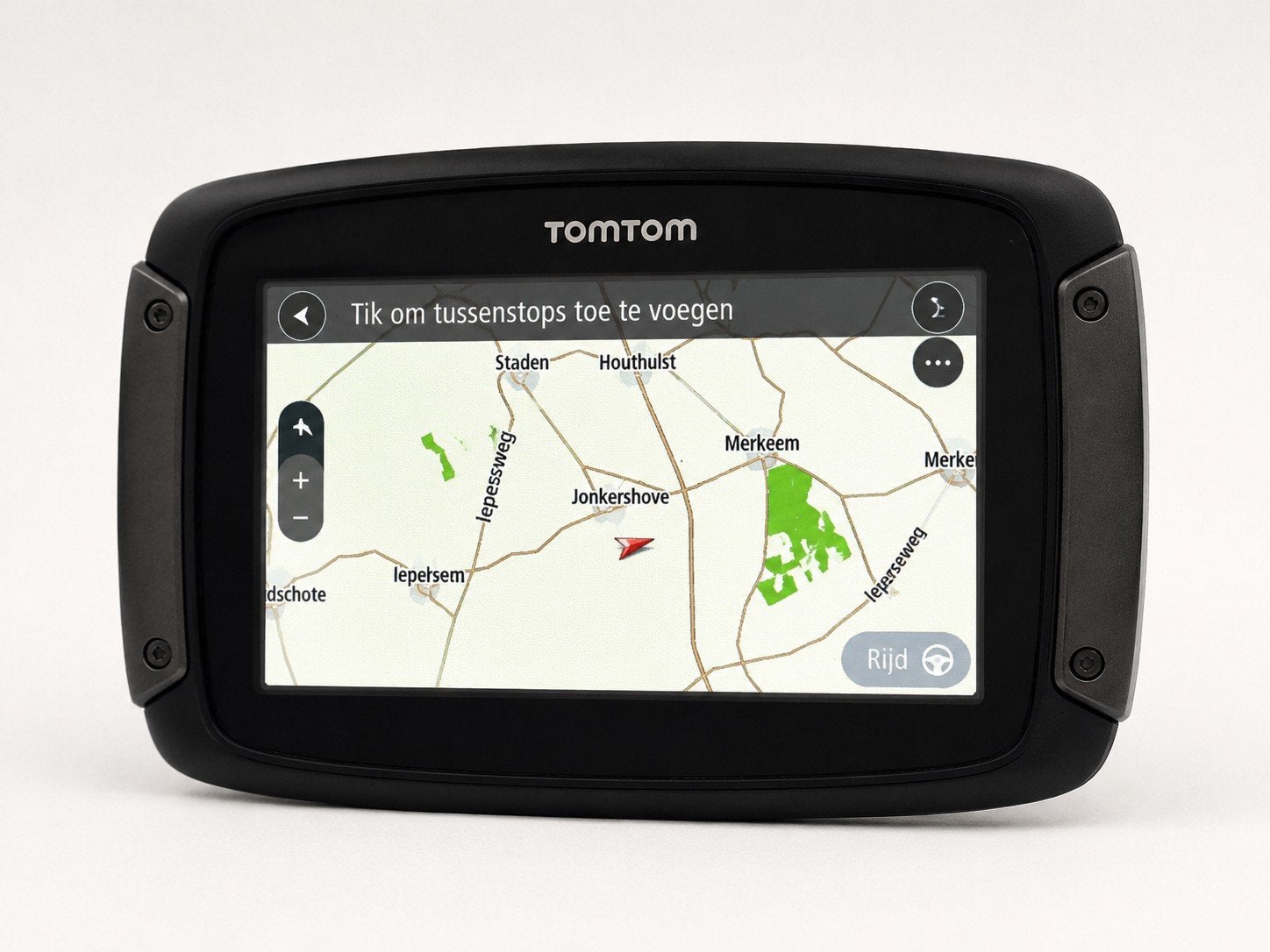 TomTom Rider 550 motornavigatie + RAM Mount + actieve houder, Ophalen