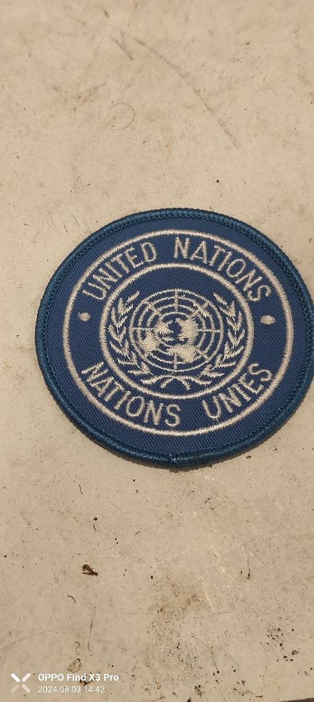 Insigne militaire ONU, Collections, Enlèvement ou Envoi