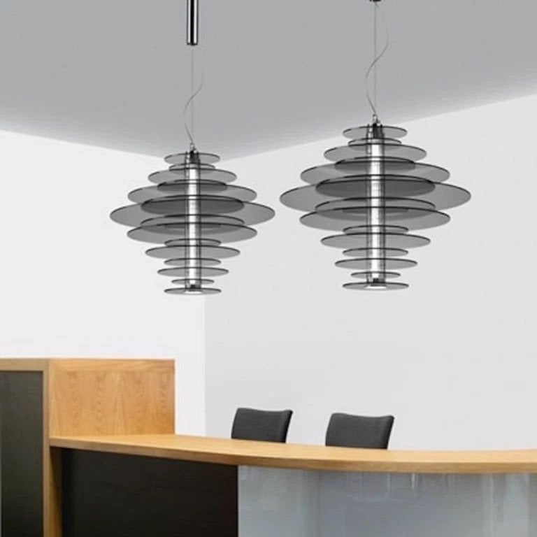 Leucos Rondelle - lampe suspendue - NEUVE DANS UNE BOÎTE, Neuf, Autres culots, Synthétique, Enlèvement
