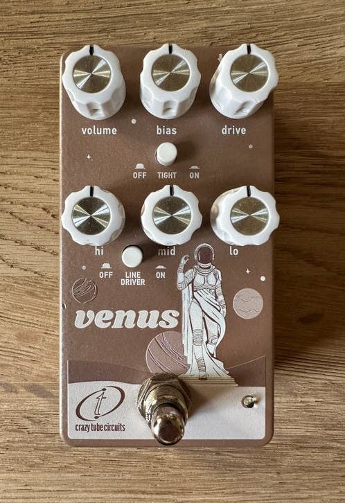 Crazy Tube Circuits Venus, Ophalen of Verzenden, Zo goed als nieuw, Distortion, Overdrive of Fuzz
