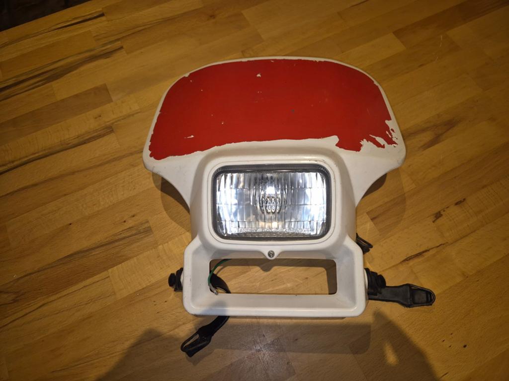 ORIGINELE US KOPLAMPKAP INCLUSIEF KOPLAMP XR600R, XR 600, Motos, Enlèvement ou Envoi, Utilisé