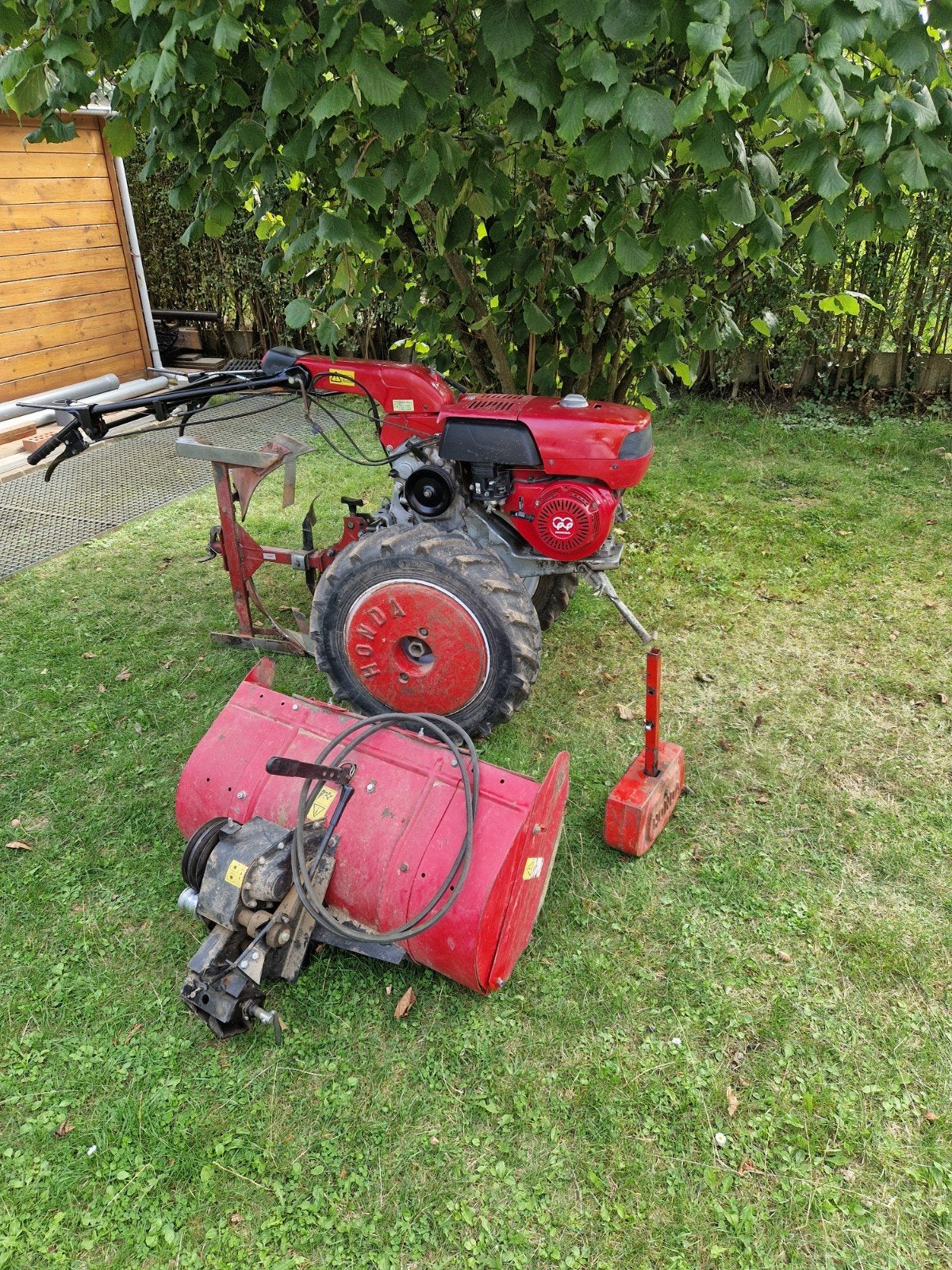 Motoculteur F810 + accessoires, Enlèvement
