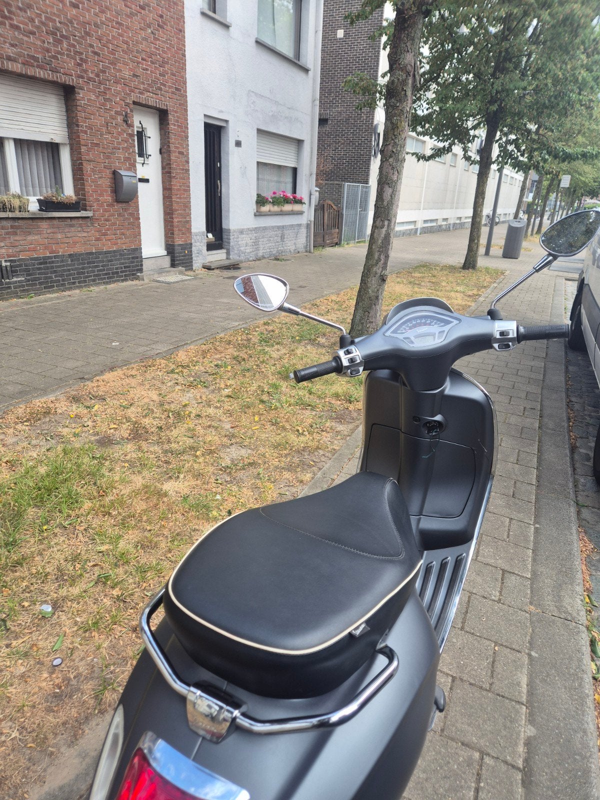 Vespa sprint sport, Ophalen