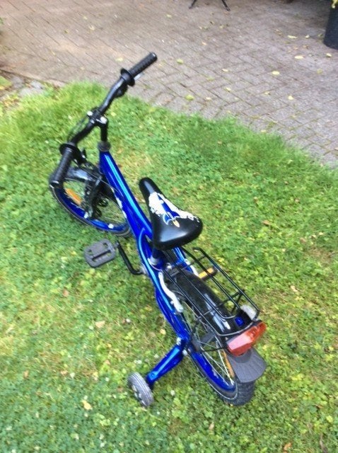 kinderfiets 16inch, Fietsen en Brommers, Ophalen, Gebruikt, 16 tot 20 inch, Zijwieltjes