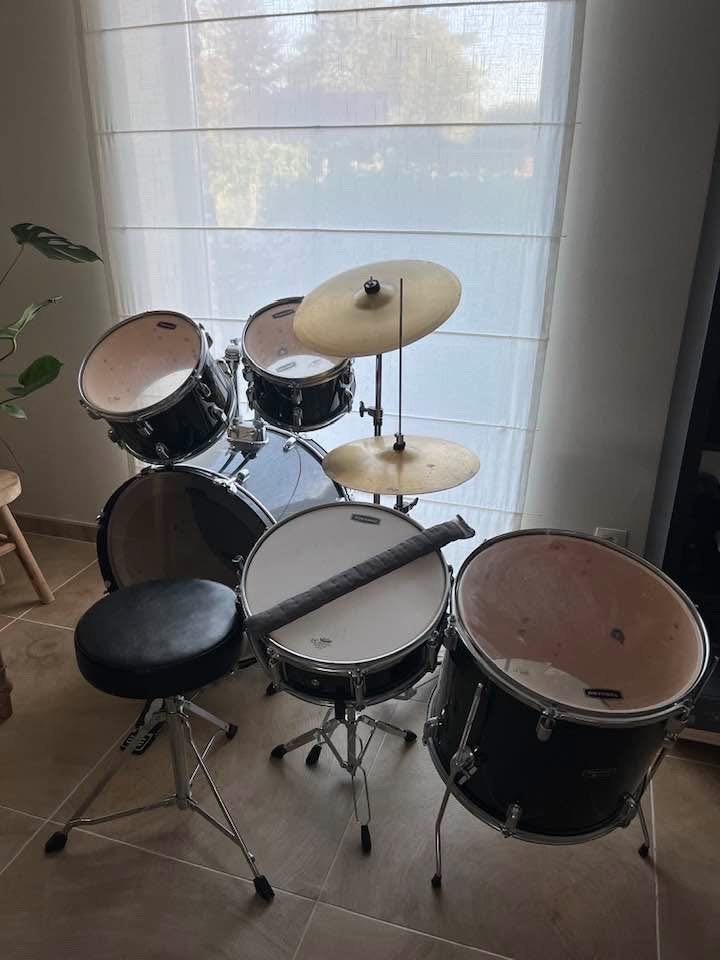 Drumstel starter, Muziek en Instrumenten, Ophalen, Gebruikt