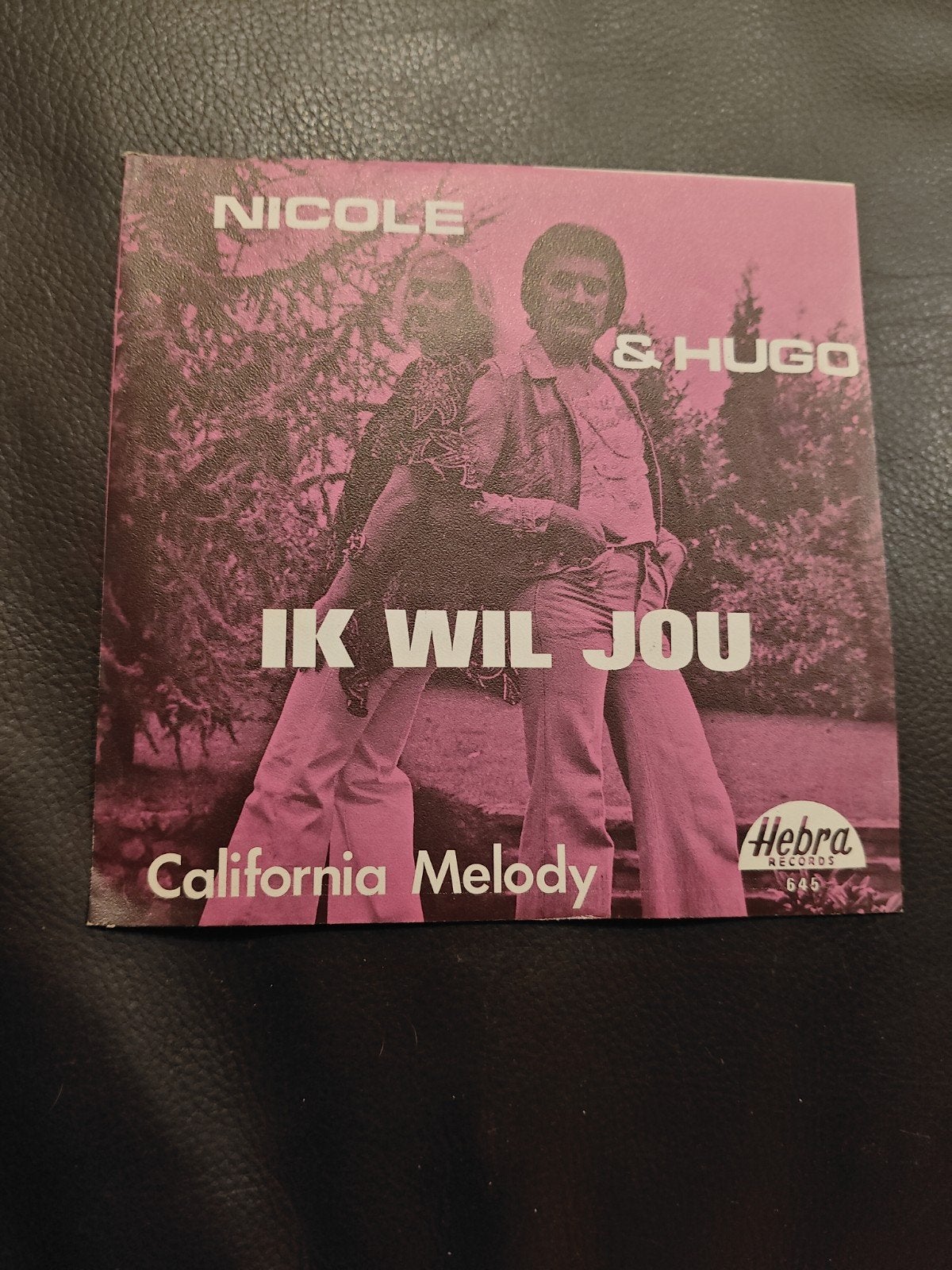 NICOLE & HUGO, IK WIL JOU / CALIFORNIA MELODY, Cd's en Dvd's, Vinyl | Nederlandstalig, Ophalen, Nieuw in verpakking, 7 inch