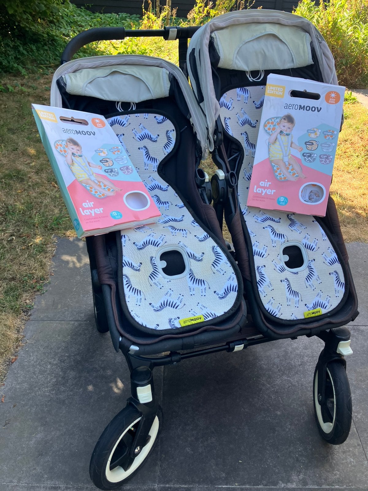 Bugaboo Donkey Duo Compleet met extra Aeromoov Air Layer, Enlèvement, Utilisé, Poussette ou Buggy