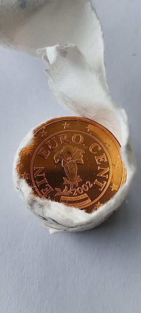 Oostenrijk 1 cent 2002 unc, Postzegels en Munten, Munten | Europa | Euromunten, Ophalen of Verzenden, Oostenrijk, 1 cent, Losse munt