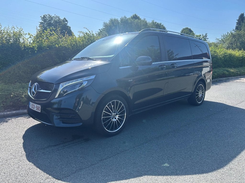 Mercedes-Benz V300d Lang, Auto's, Achterwielaandrijving, Euro 6, Bruin, Diesel
