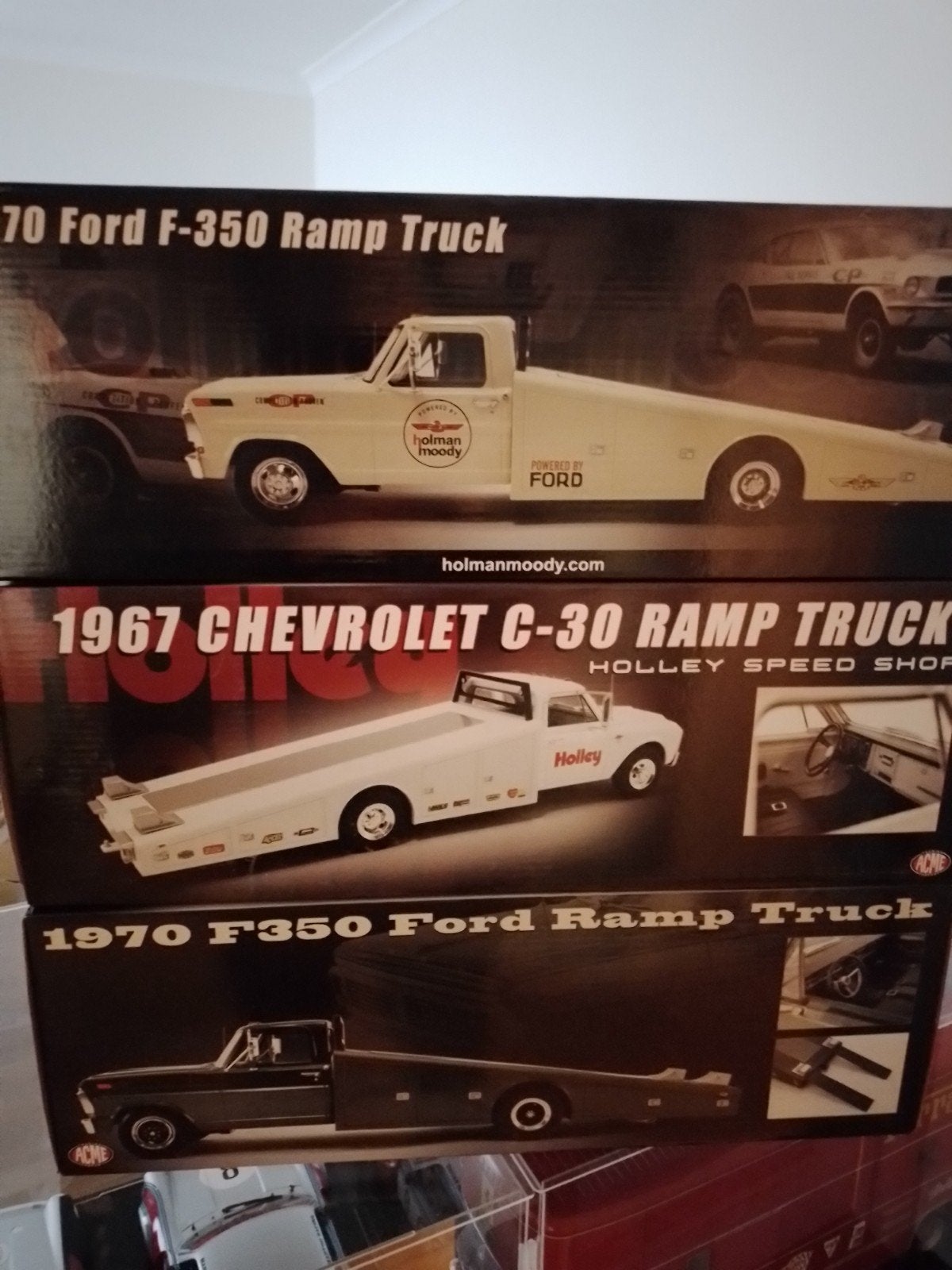 3 dépanneurs 1/18, Ford et Chevrolet, Enlèvement, Comme neuf, Camion