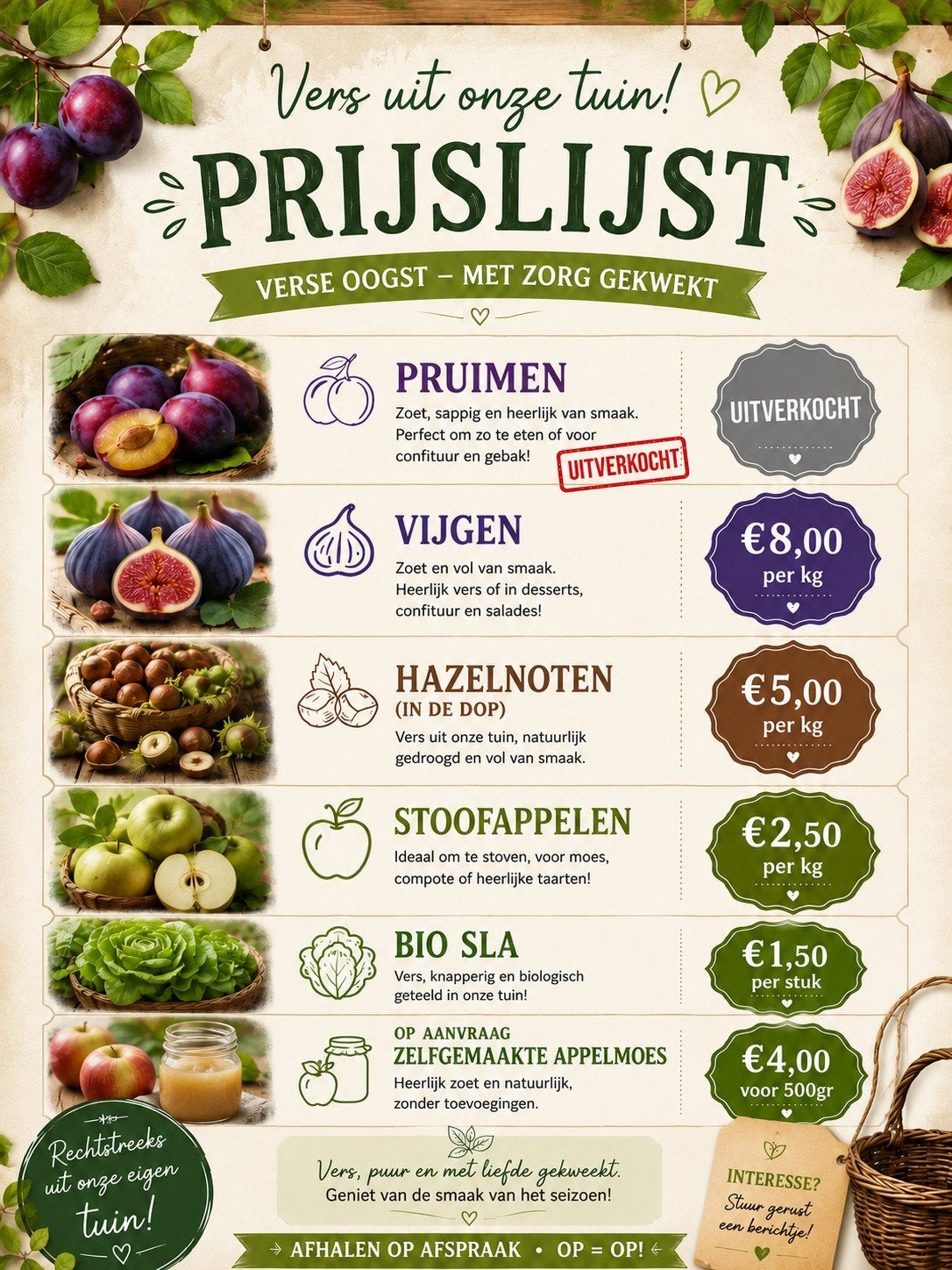 Fruit en groentes, Tuin en Terras, Planten | Fruitbomen, Ophalen