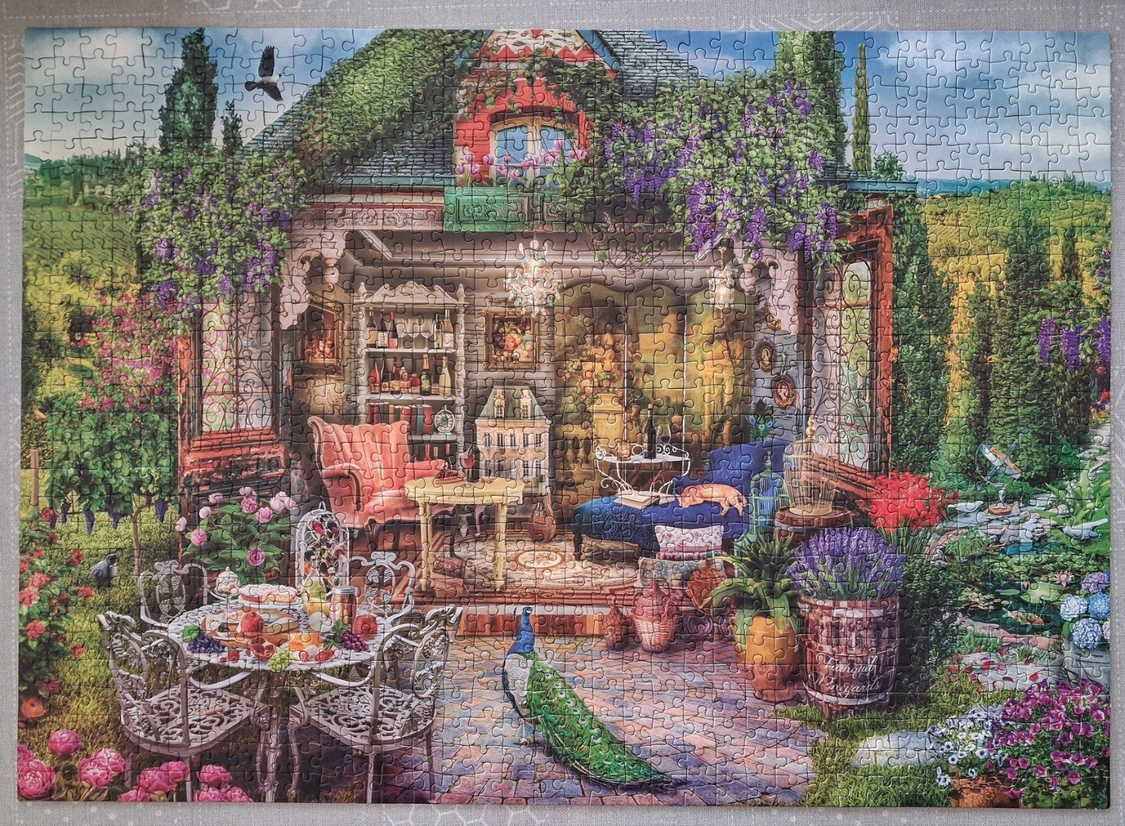 Puzzel Clementoni, Ophalen of Verzenden, 500 t/m 1500 stukjes, Zo goed als nieuw, Legpuzzel