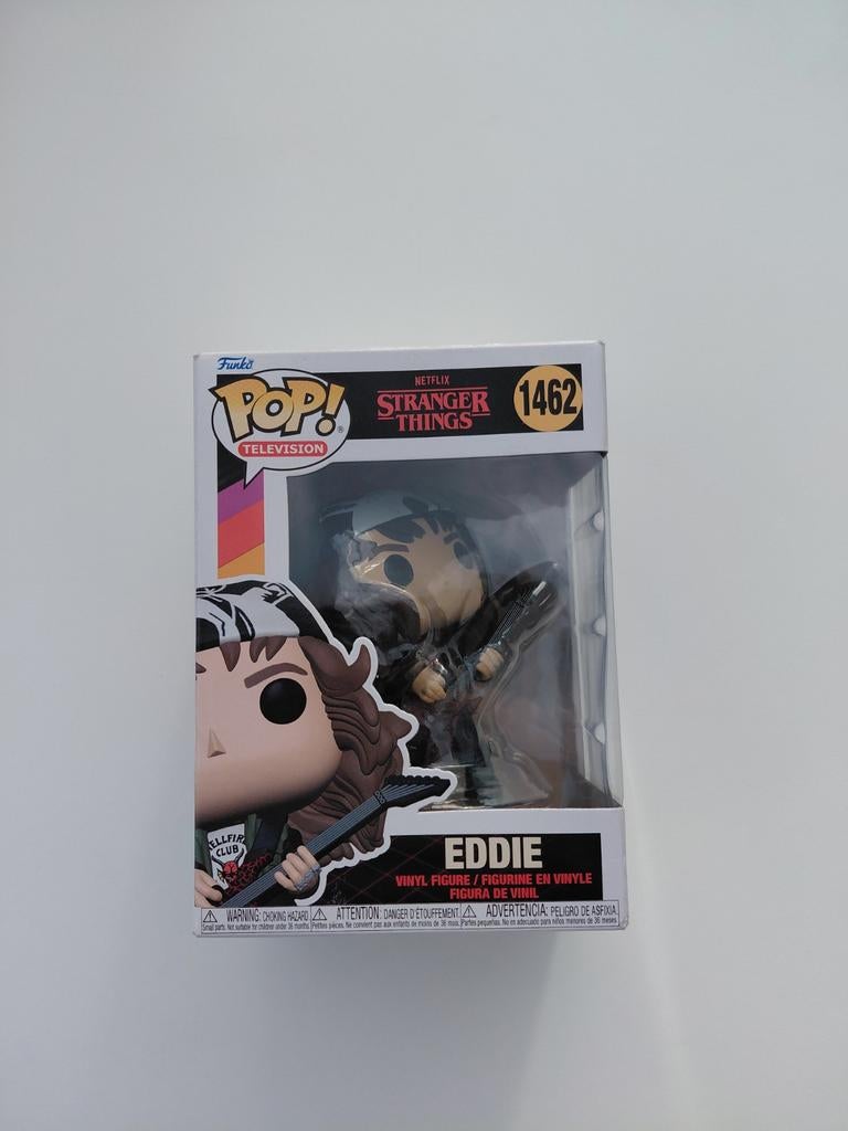 Eddie stranger things funko pop #1462, Ophalen of Verzenden