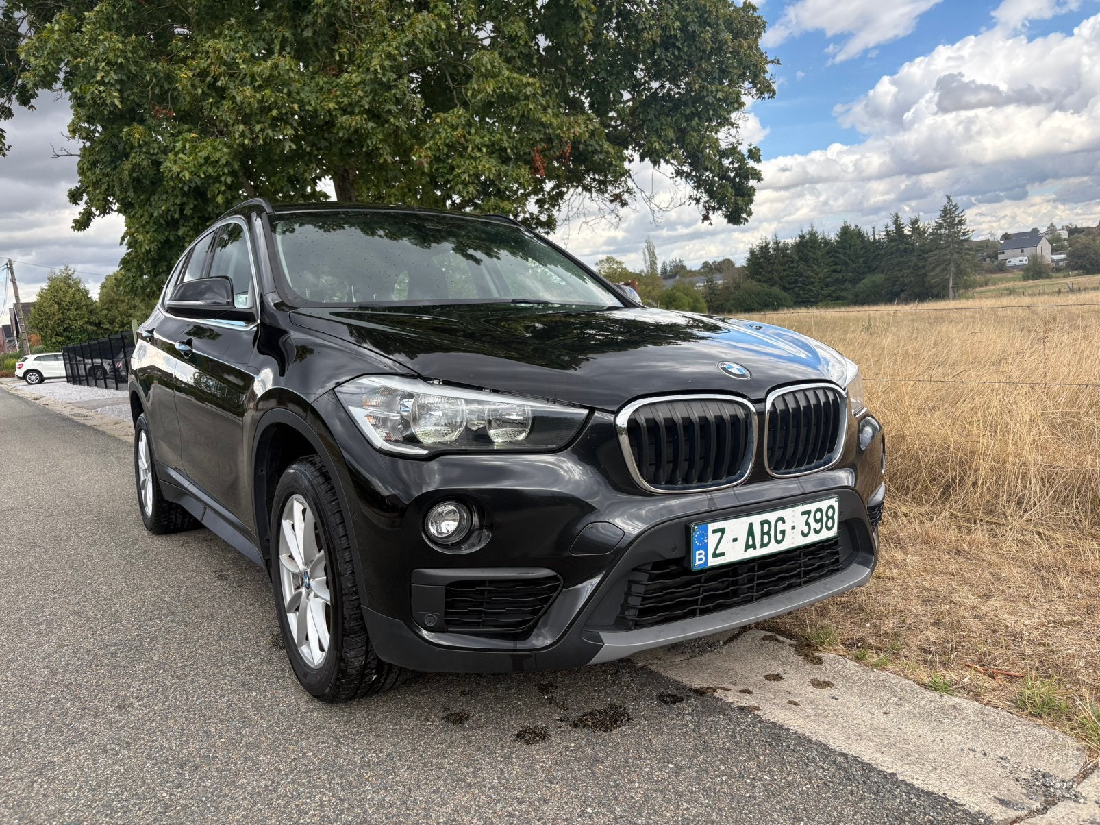 Bmw X1 16d sdrive// Onderhoud + garantie, Dealer onderhouden, Stof, Zwart, Navigatiesysteem