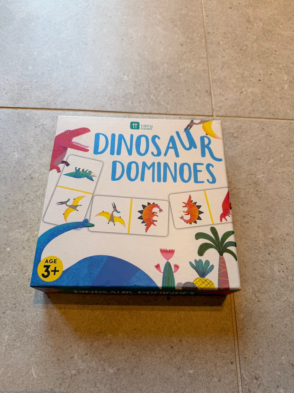 Dinosaur dominoes, Hobby en Vrije tijd, Ophalen, Zo goed als nieuw