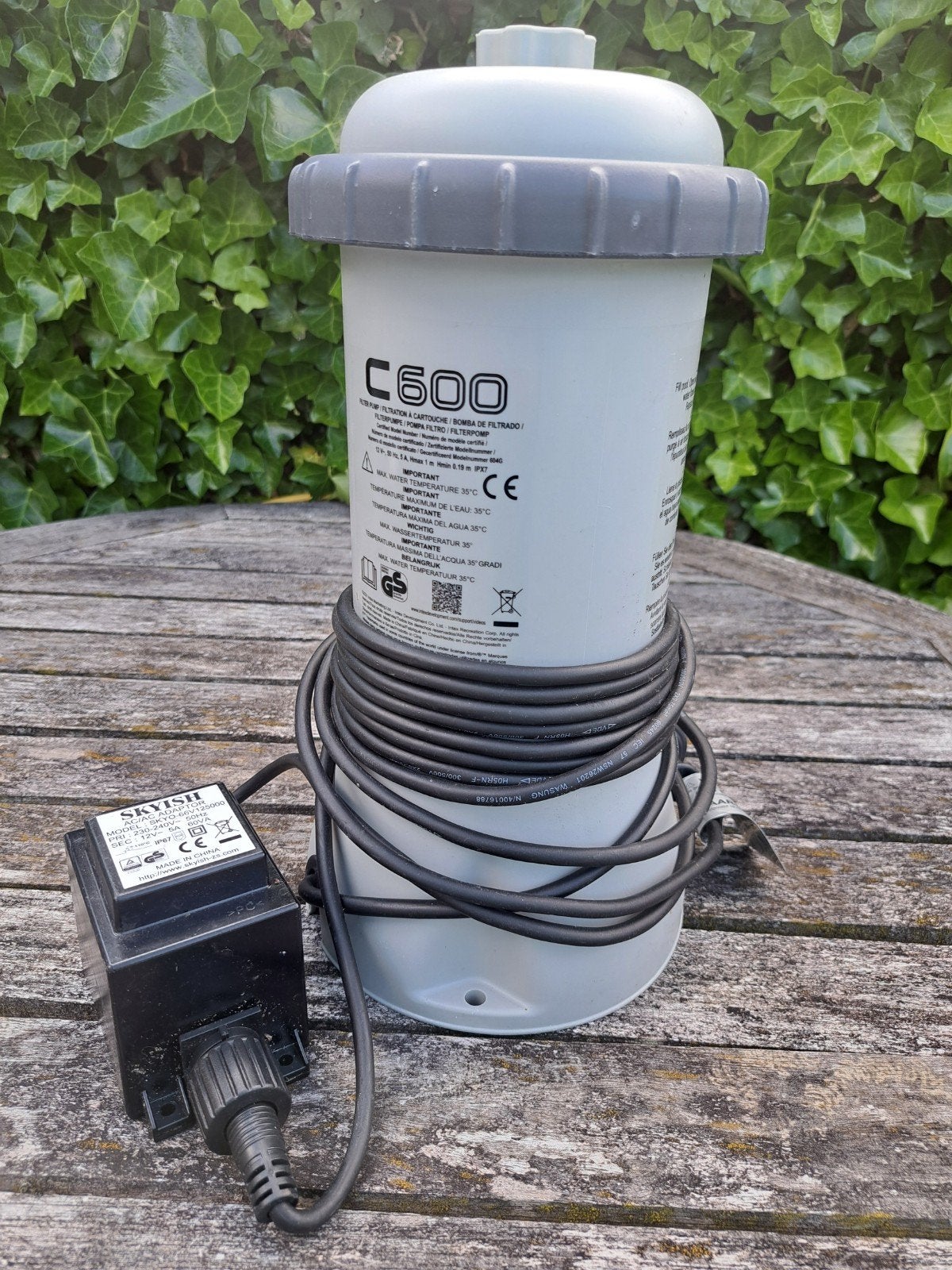C600 filter pomp, Tuin en Terras, Ophalen of Verzenden, Filter