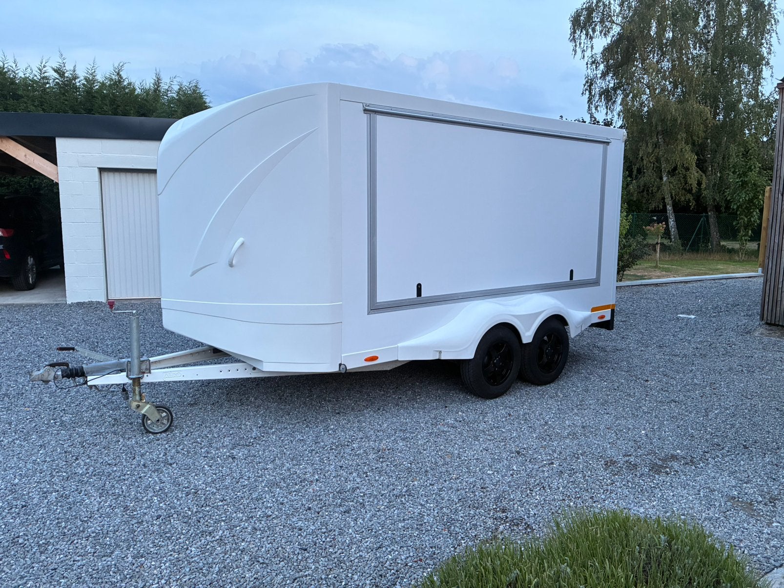 Ideale kart-crosstrailer, Ophalen, Gebruikt