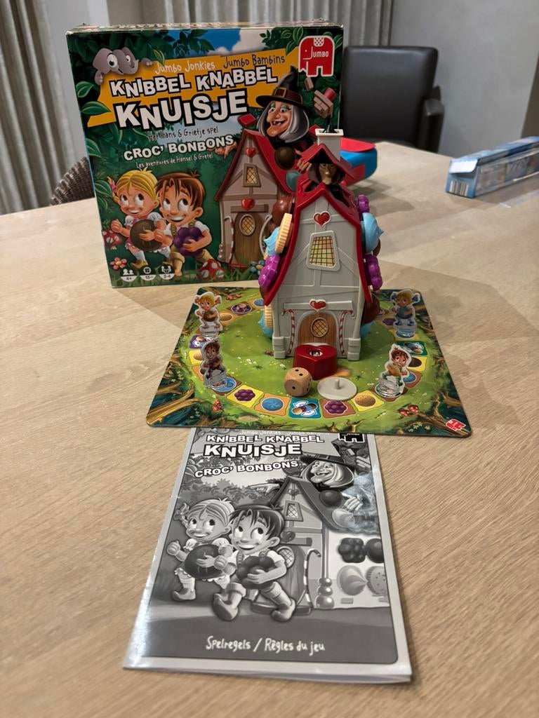 Jumbo Knibbel Knabbel Knuisje, Ophalen, Zo goed als nieuw