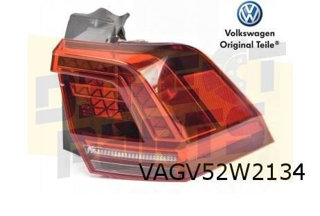 Volkswagen Tiguan (4/16-9/20) Achterlicht rechts buiten (don, -, -, Nieuw, -
