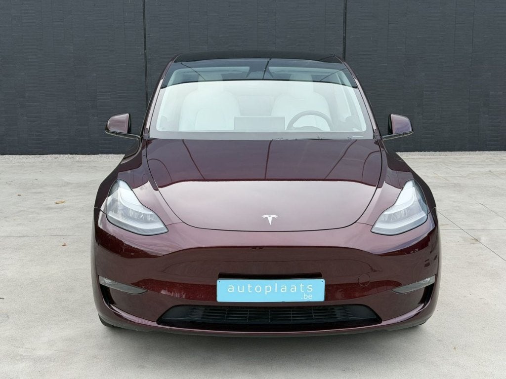Tesla Model Y 2023 Long Range Dual Motor 39409km, Auto's, Tesla, Dealer onderhouden, Euro 6, Leder, 5 zetels
