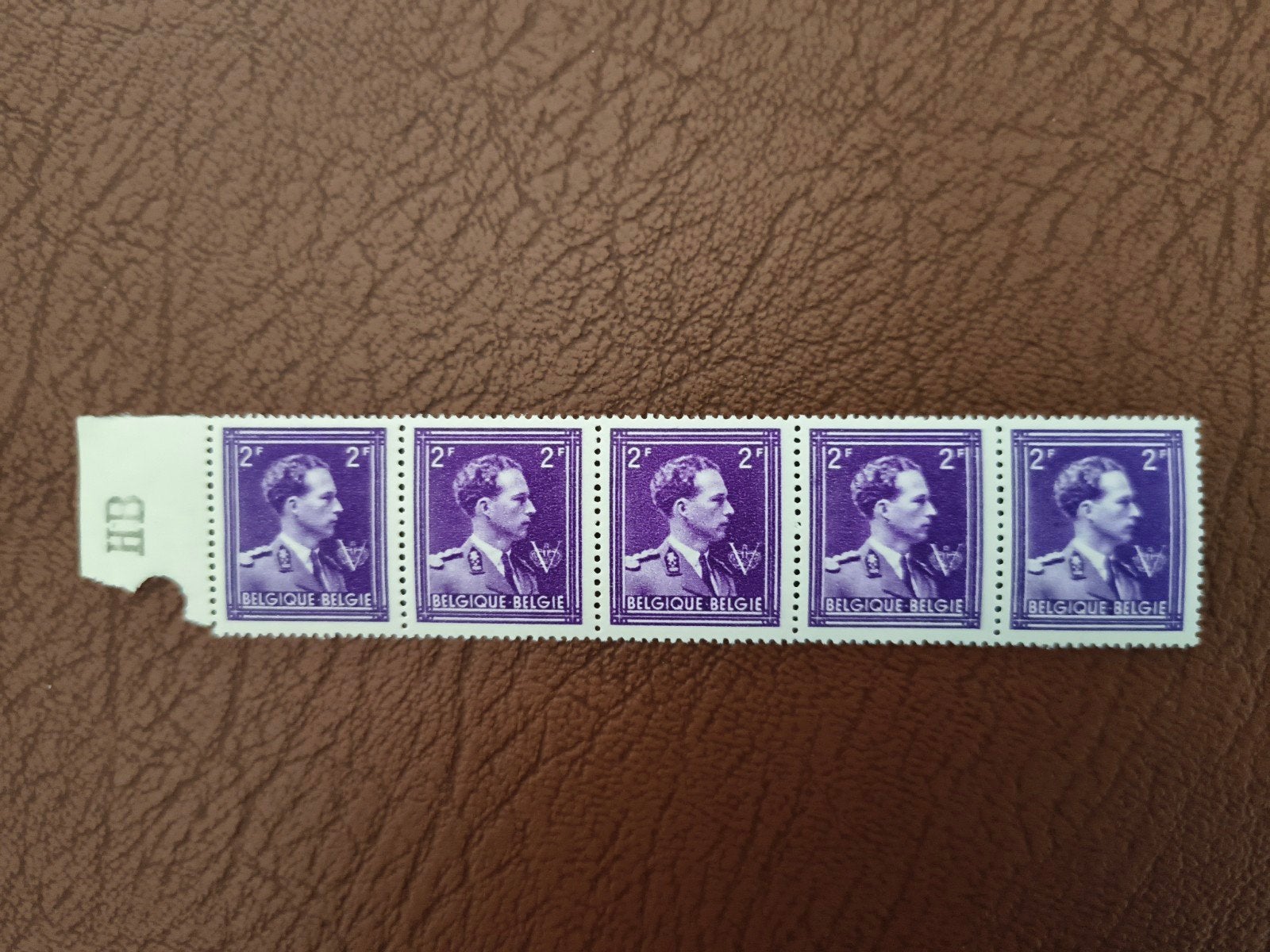 5 x Leopold I - 2 Frank, Verzenden