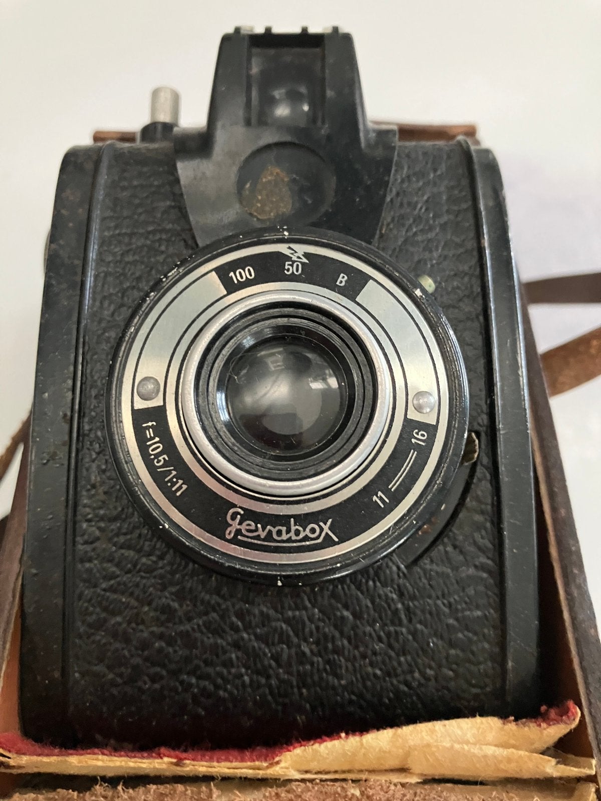 Vintage gevabox, Audio, Tv en Foto, Ophalen, Niet werkend, Overige Merken