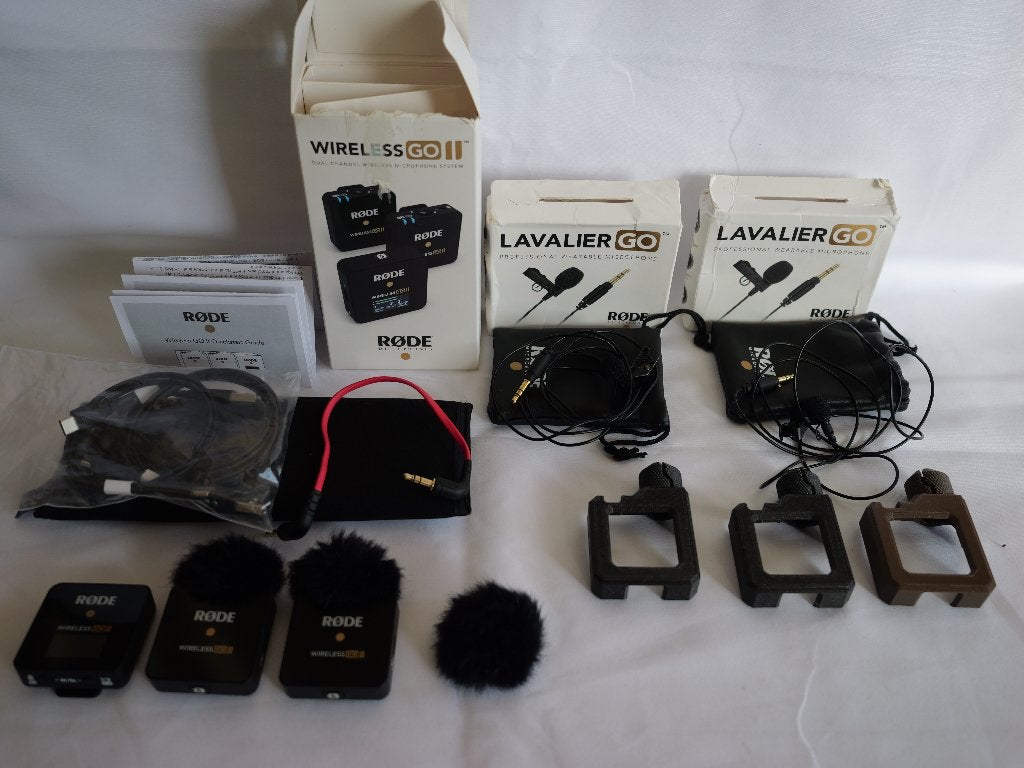 Rode Wireless Go ii + lavalier set, Ophalen of Verzenden, Gebruikt, Overige typen, Draadloos