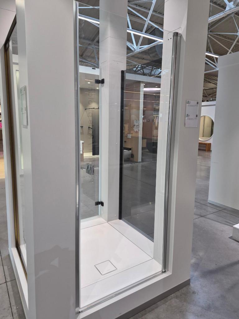 Huppe Solva Douchedeur 6mm 90x200, Doe-het-zelf en Bouw, Ophalen, Nieuw, Glas, Douche