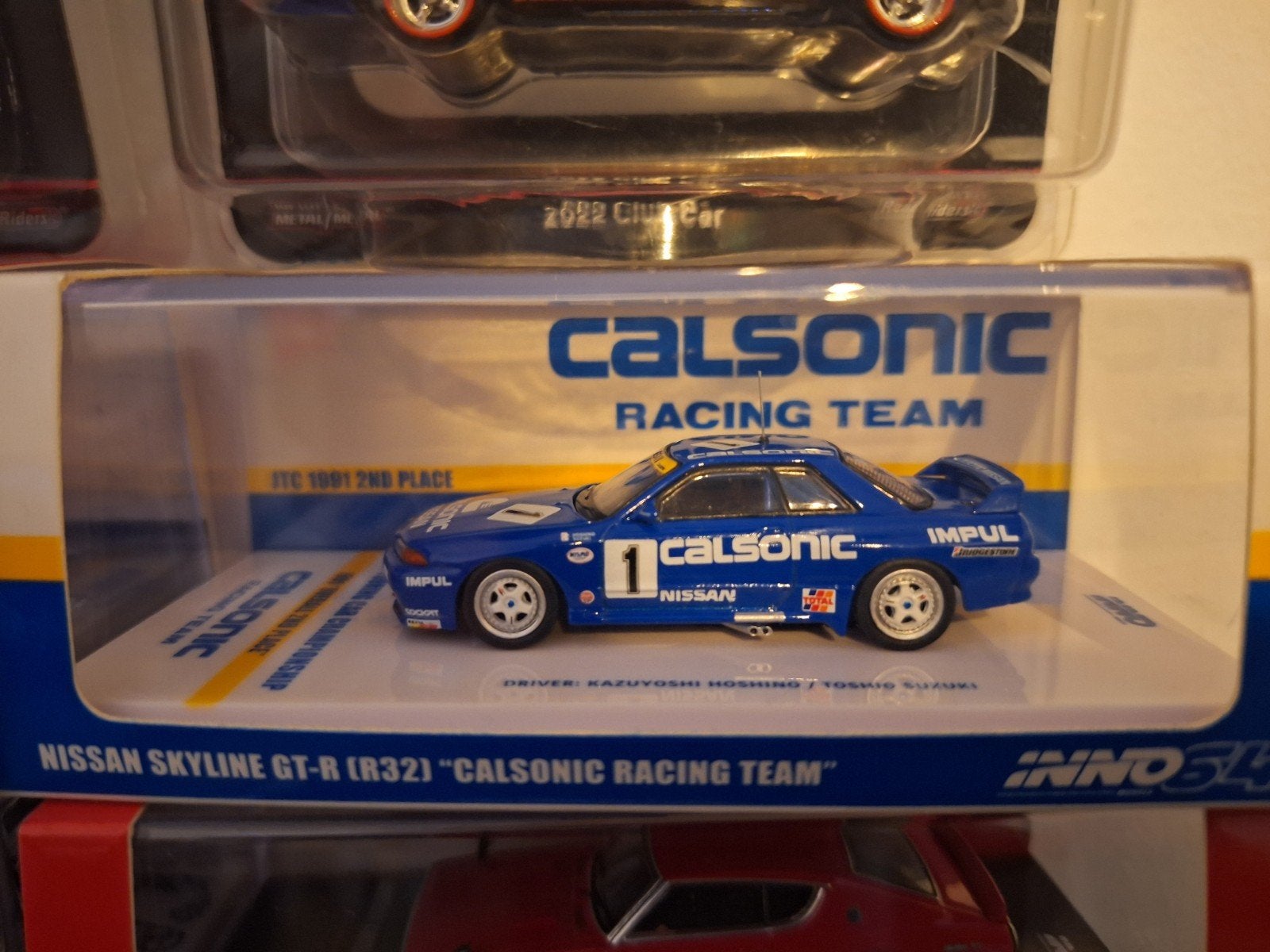 Inno64 Calsonic racing team nissan skyline r32, Ophalen of Verzenden