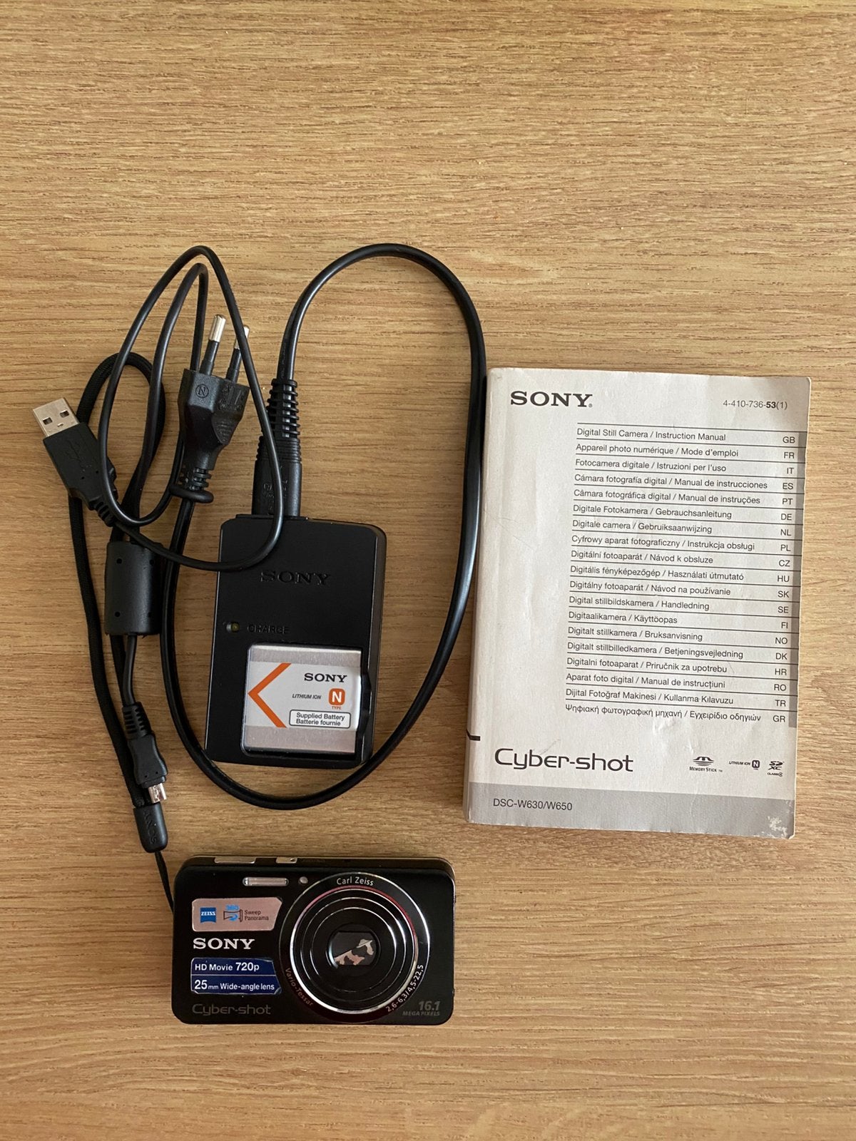 Sony Cyber-shot W630, Ophalen, Gebruikt, Sony