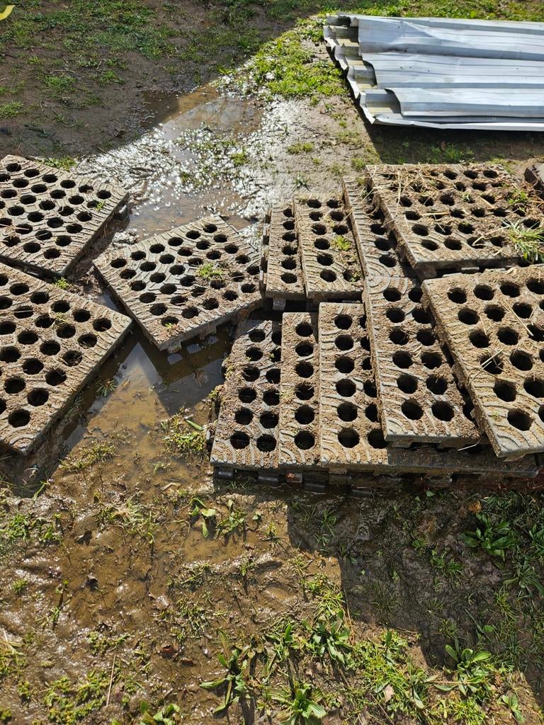 Mudcontrol platen 12stuks, Enlèvement
