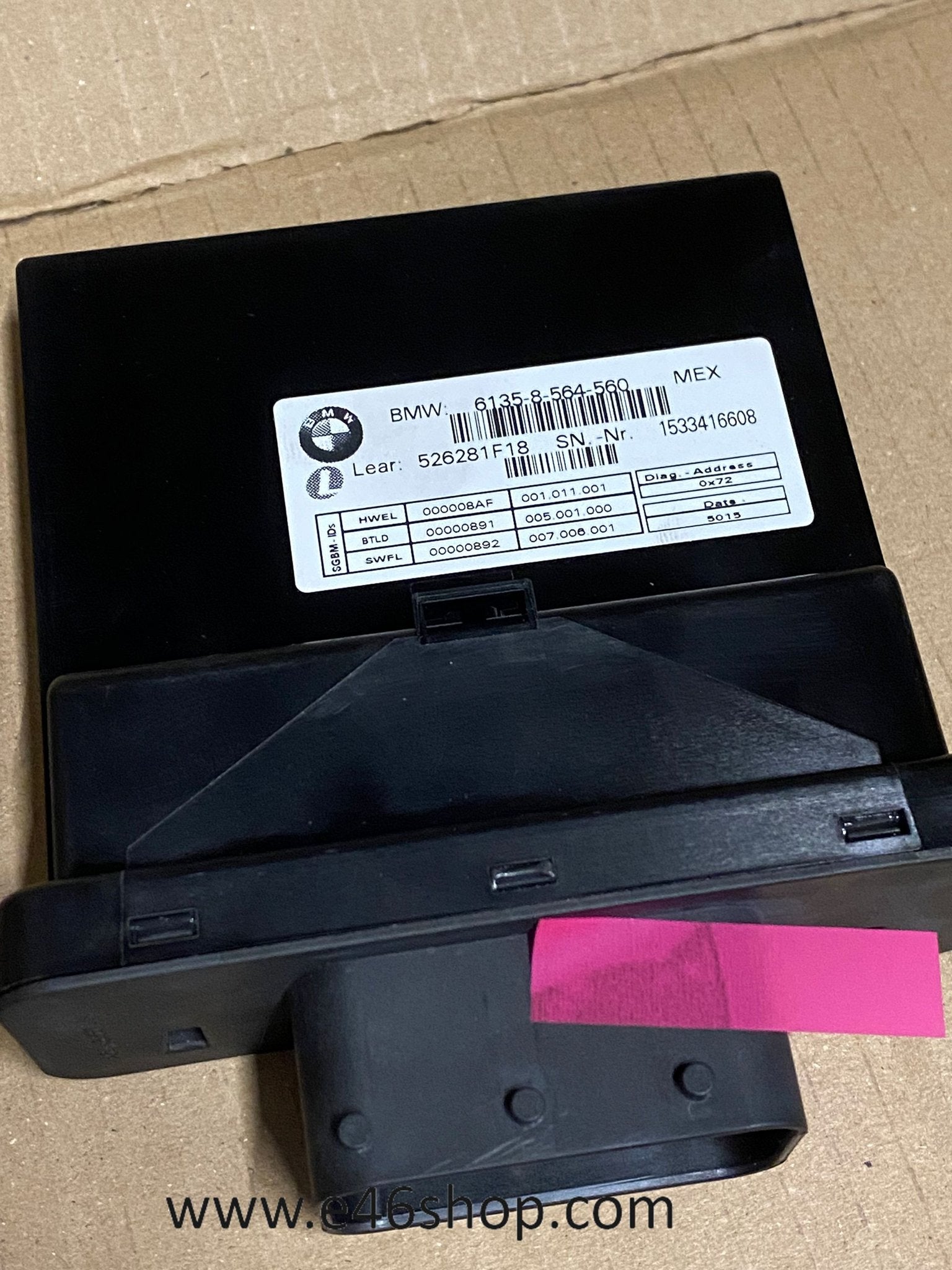 BMW BASISMODULE OE 61358564560 NIEUW, Motoren, -, -, Nieuw, Ophalen of Verzenden