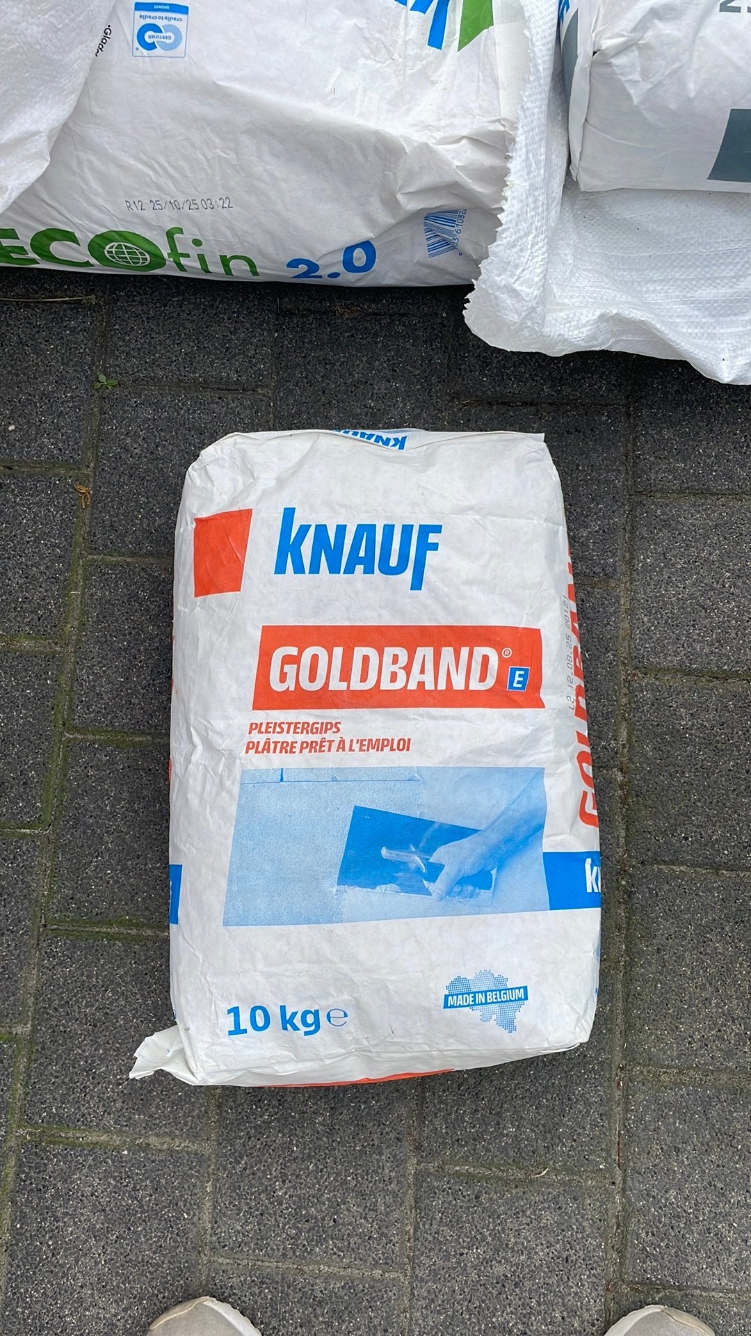 Knauf Goldband Pleistergips, Doe-het-zelf en Bouw, Ophalen, Zo goed als nieuw