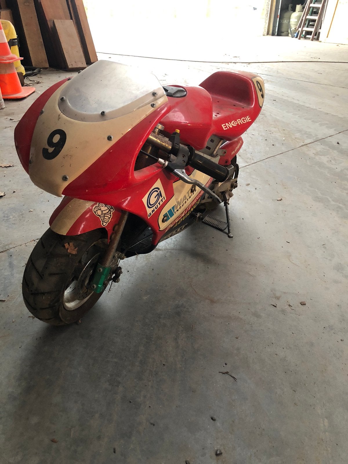 Pocketbike 49cc, Ophalen, Gebruikt, 49 cc