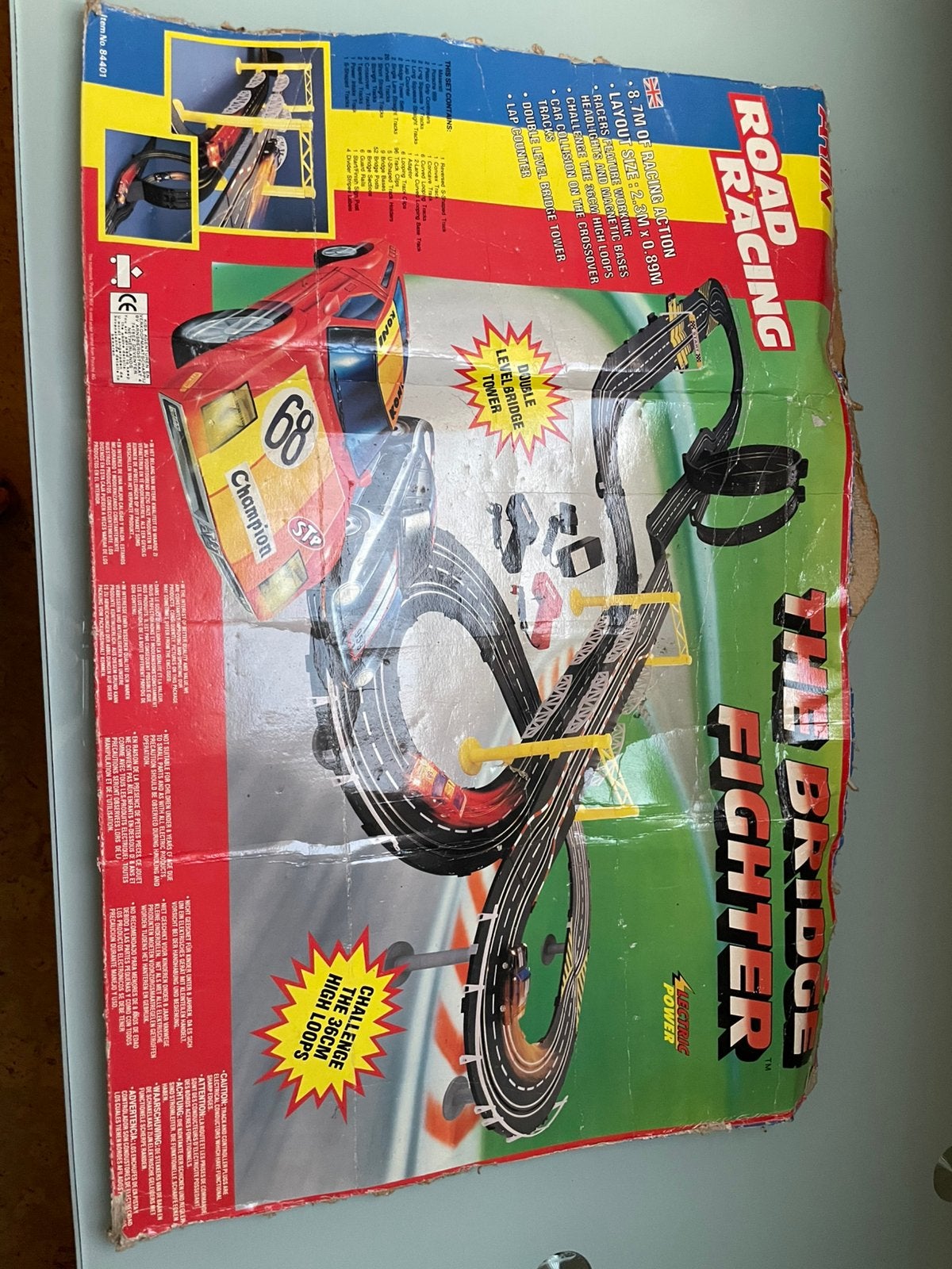 Vintage artin race baan electric, Racebaan, Zelf te bouwen, Zo goed als nieuw, Elektrisch