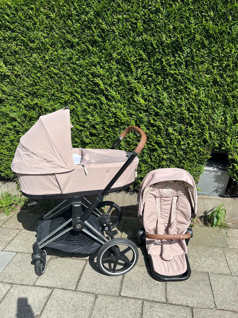 Cybex priam 4, Zo goed als nieuw, Met reiswieg, Ophalen, Kinderwagen