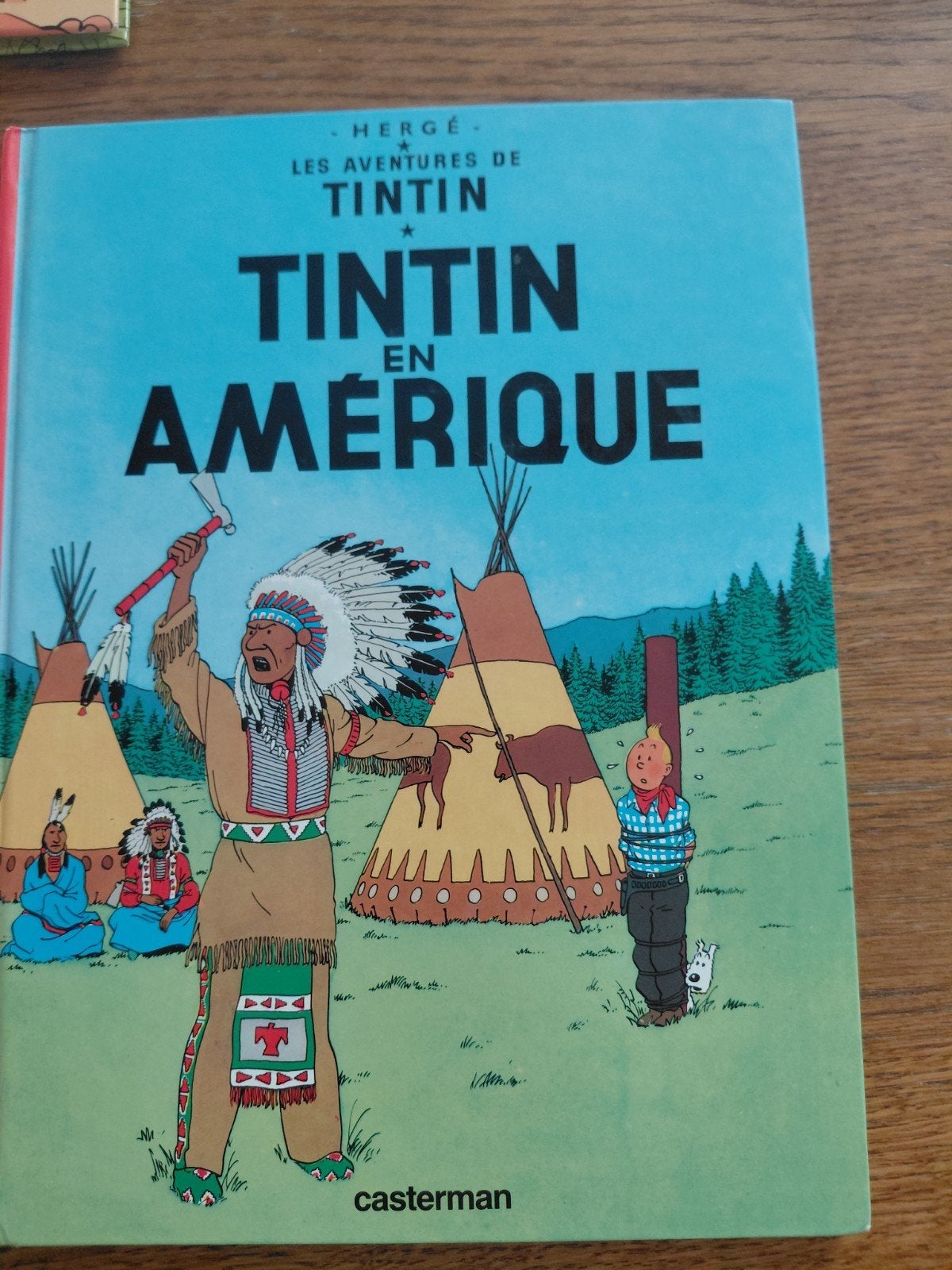 BD tintin 2 Tomes : Tintin en Amérique et Le secret de la Li, Enlèvement, Utilisé