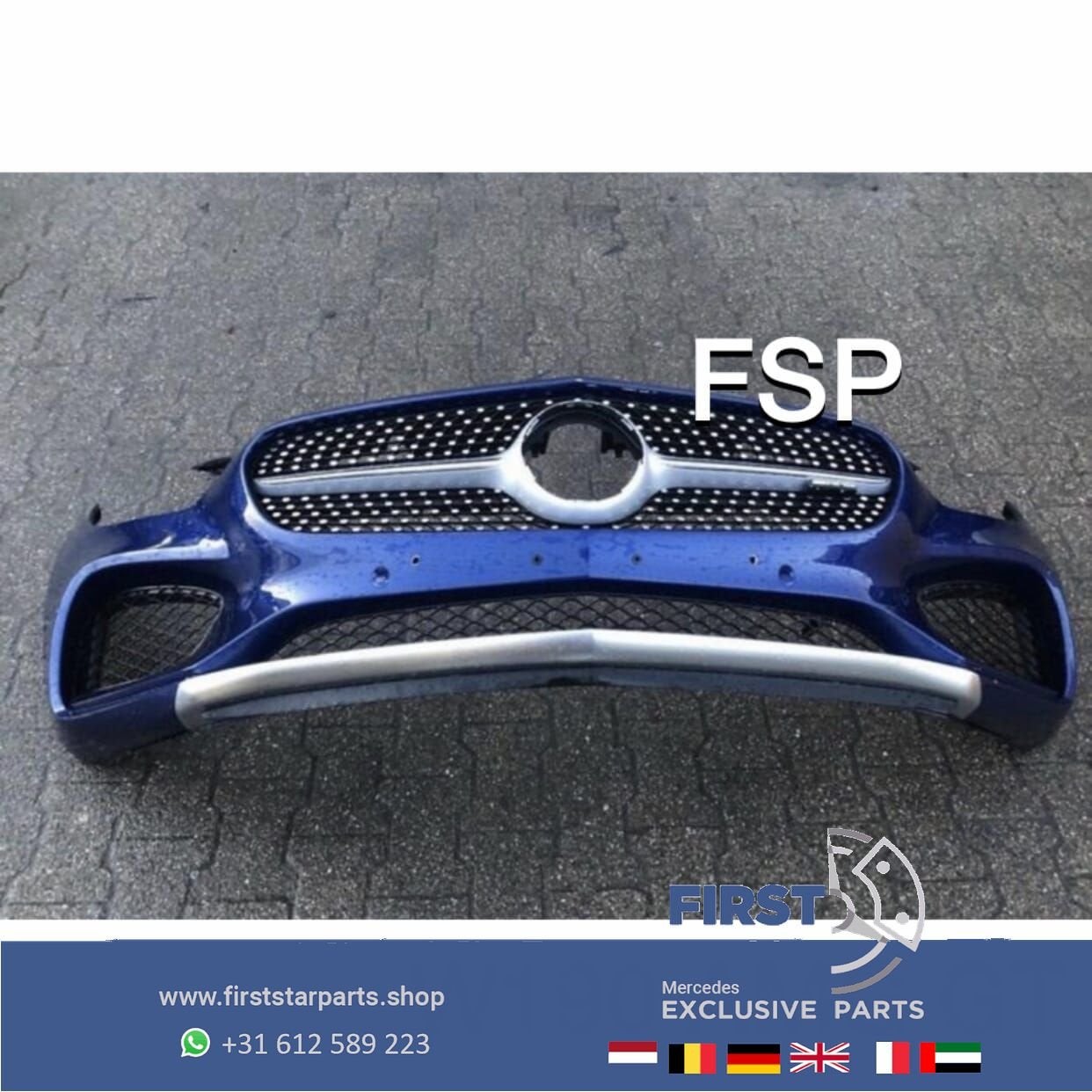 W190 AMG GT VOORBUMPER COMPLEET Mercedes GT GTC GTS GTR AMG, Autos : Pièces & Accessoires, Utilisé, -, Avant, -
