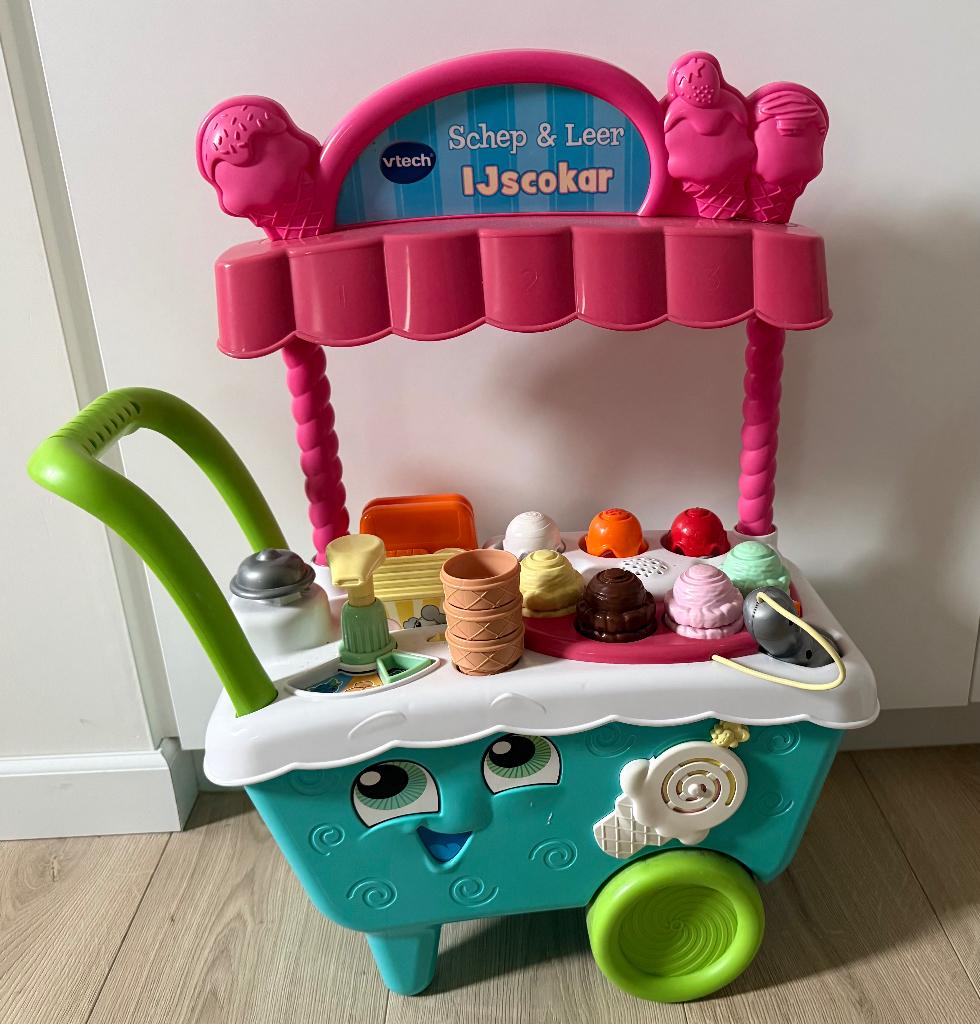 Ijscokar VTech - zo goed als nieuw, Ophalen, Zo goed als nieuw, 2 tot 4 jaar