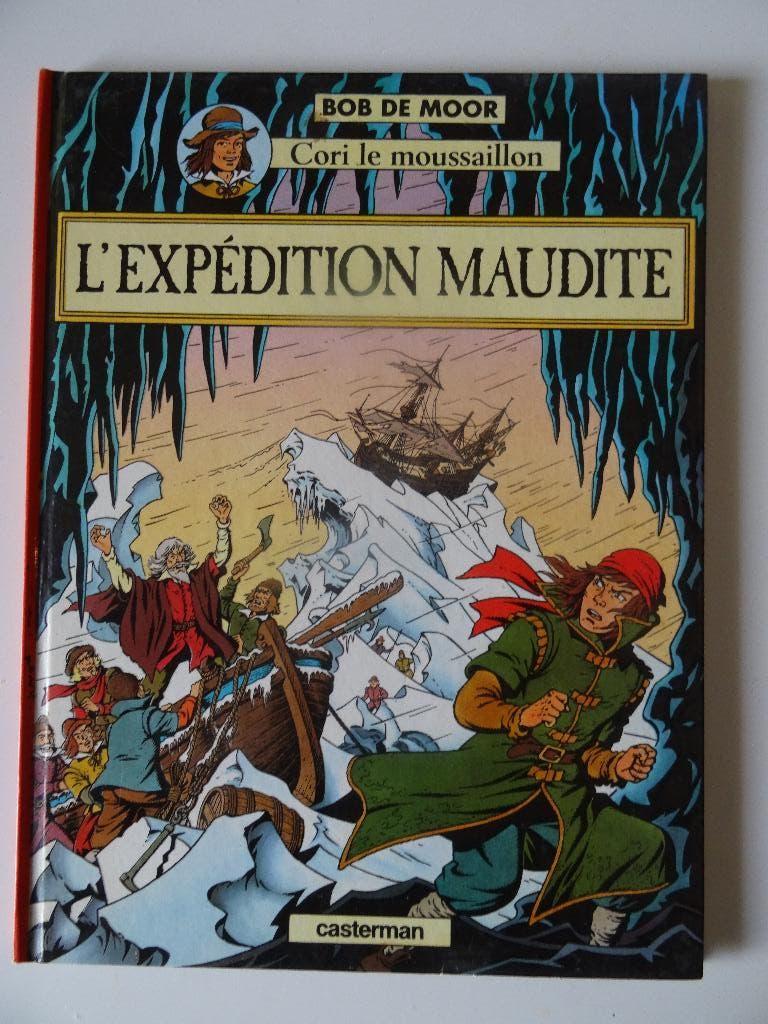 Cori  T4 L'Expédition Maudite - B de Moor EO Casterman 1987, Livres, BD, Enlèvement ou Envoi, Une BD, Bob de Moor, Comme neuf
