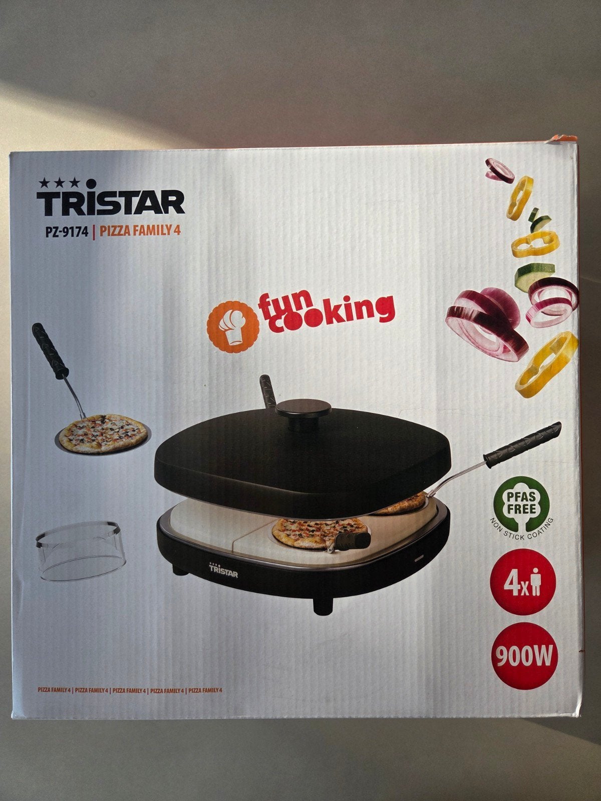 Pizza gourmetset - 4 personen, Ophalen of Verzenden, Uitneembare platen, Nieuw