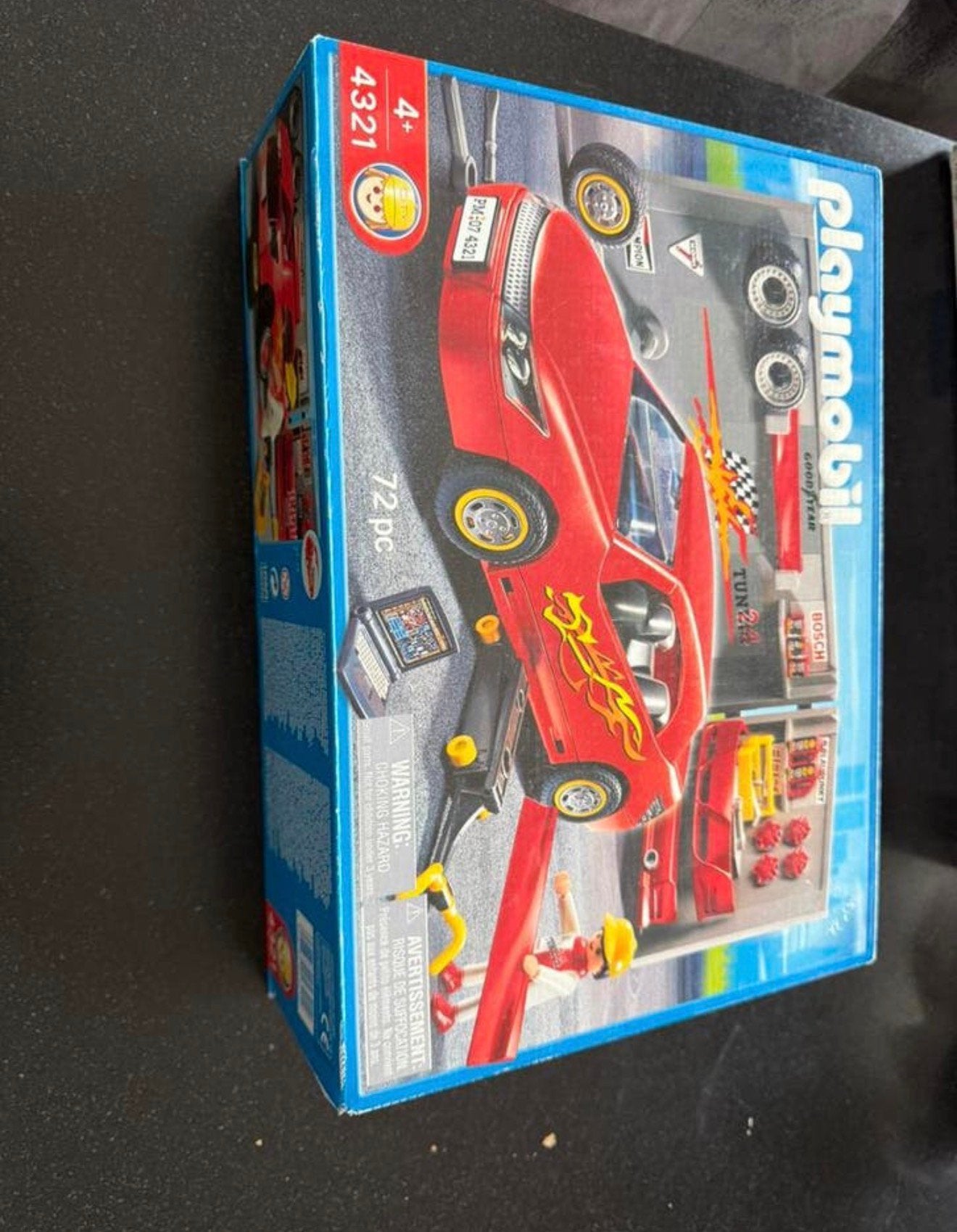 Playmobil 4321 sportwagen met werkplaats, ongeopende doos, Kinderen en Baby's, Ophalen, Zo goed als nieuw