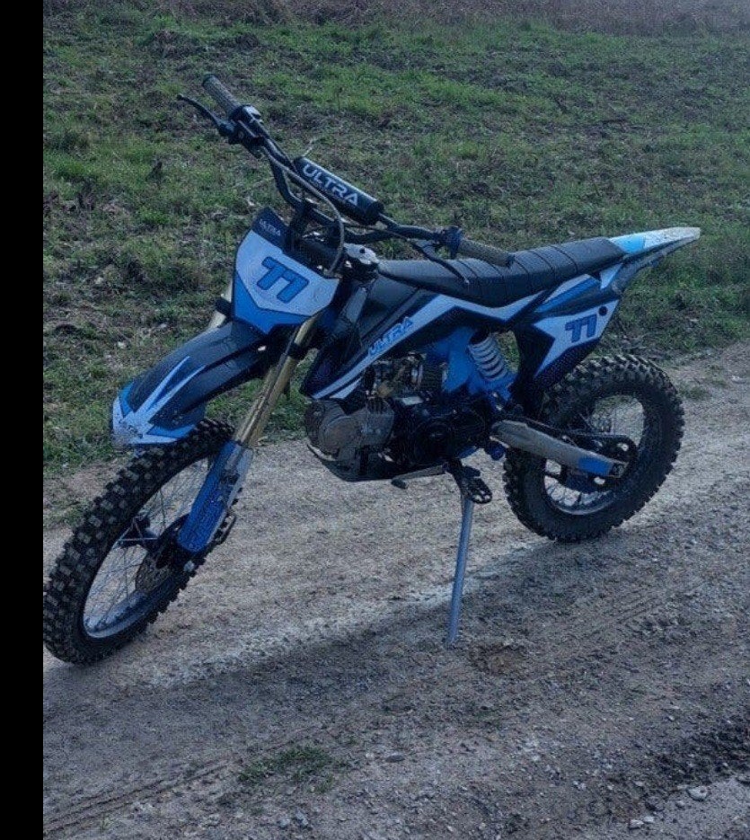 ULTRA 125cc motorcross, Overige merken, 6 versnellingen, 125 cc, Zo goed als nieuw