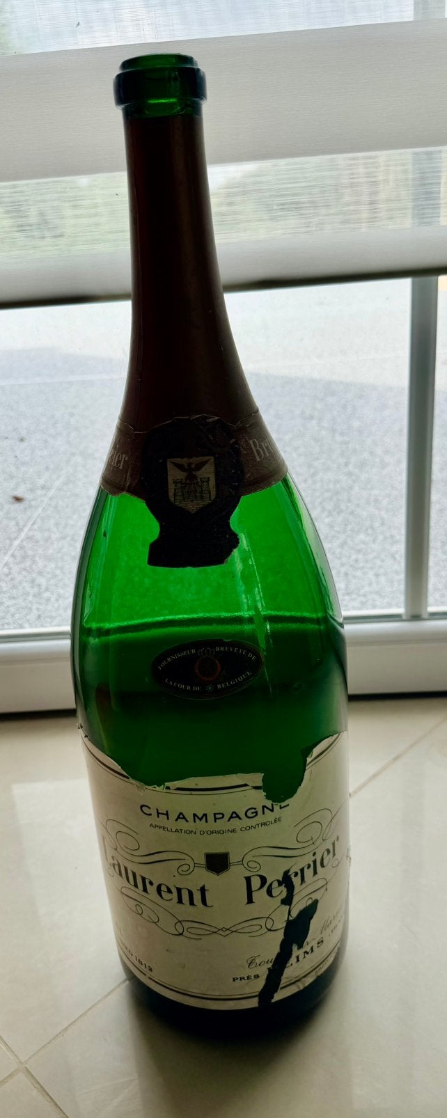 Mathusalem Laurent-Perrier, Enlèvement