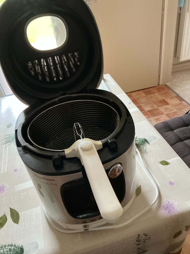Friteuse Moulinex MEGA . 2 KG, 2 à 3 litres, Enlèvement, Comme neuf